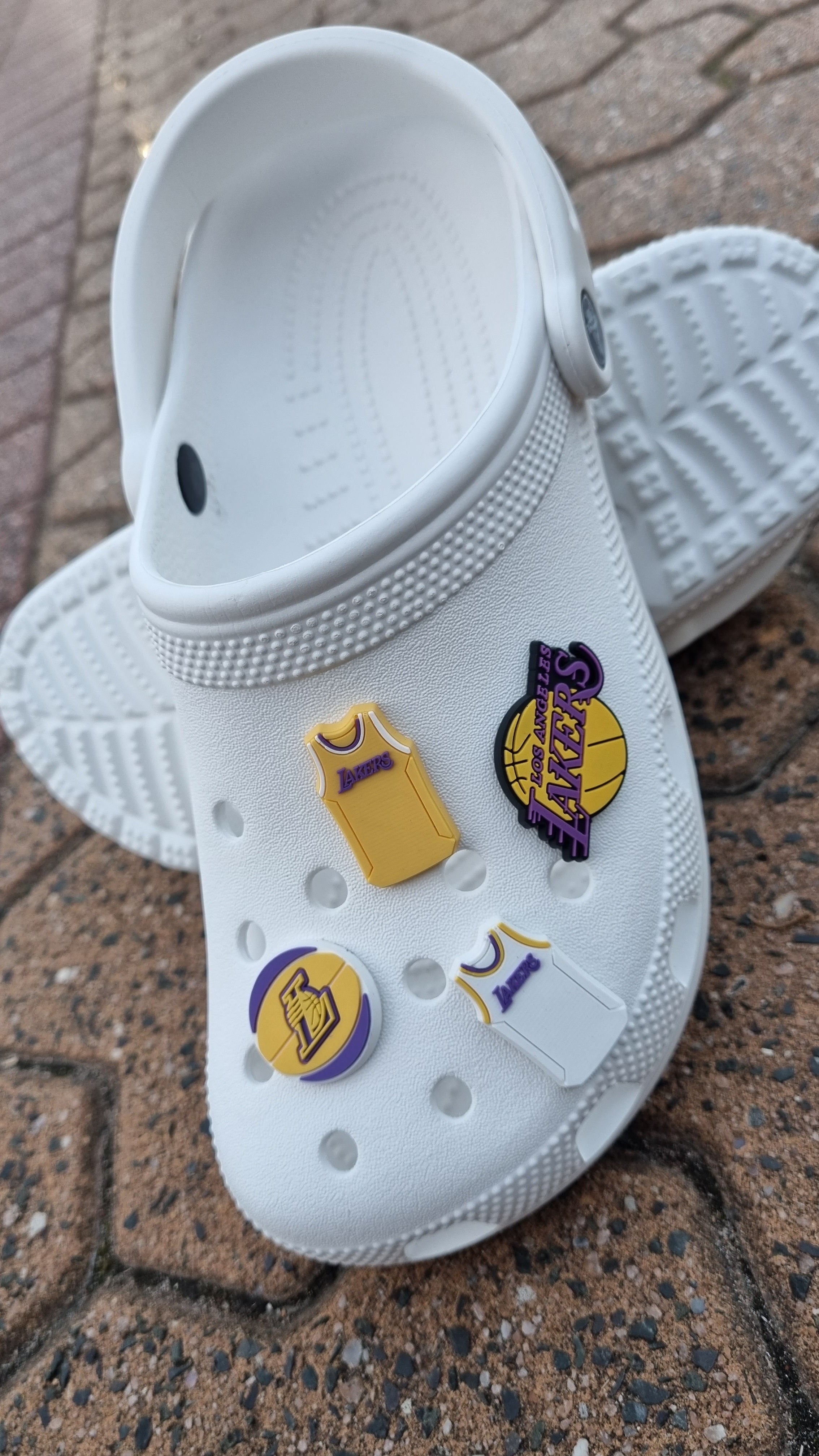 Lakers crocs on sale